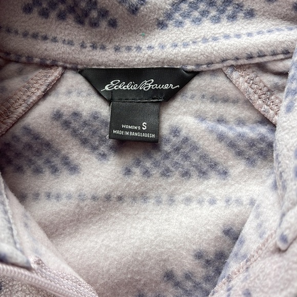 Eddie Bauer Fleece 1/4 Zip pullover small new - Picture 2 of 3